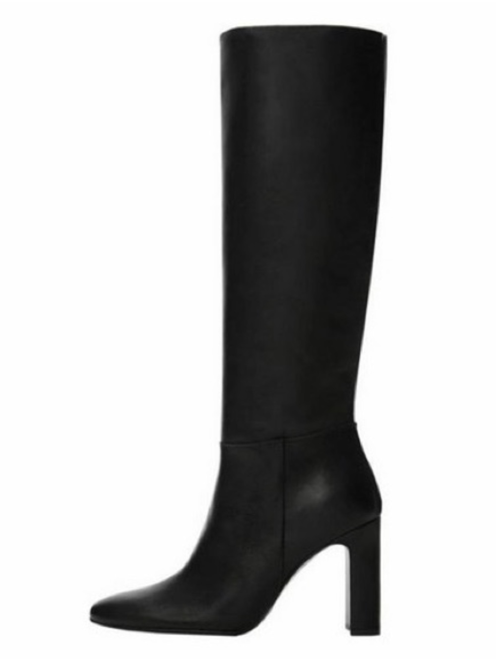MANGO Black High-Heel Boot